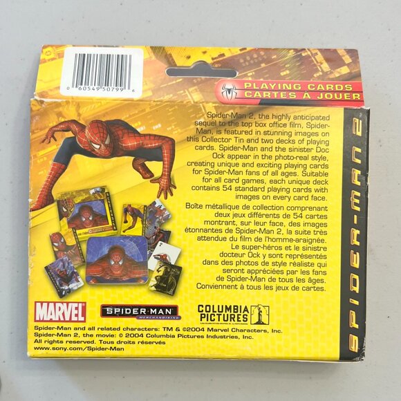 Unwrap the excitement of a Spiderman adventure with this set of playing cards, p - Picture 4 of 15